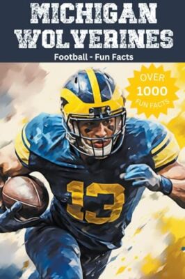 Ape - Michigan Wolverines Football Fun Facts - New paperback or softba - X555z