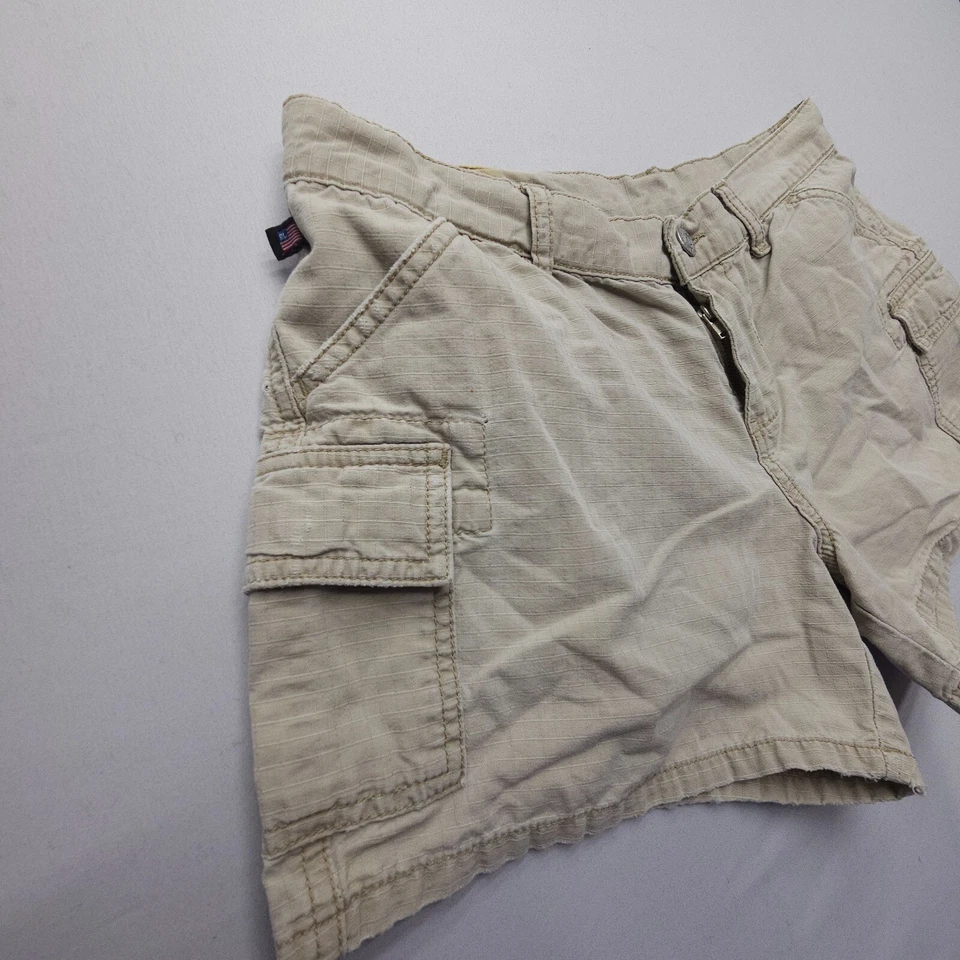 Pantalones Cortos Ralph Lauren Polo Jeans Y2K Para Mujer 4 Ripstop Carga 4" Entrepierna Años 2000 Foto 4 de 4