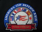 95 America's Cup Defense Xxix Stars & Stripes Embroidered Lg Windbreaker Jacket