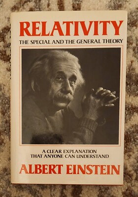 RELATIVITY: The Special And The General Theory by Albert Einstein 1961 HC/DJ