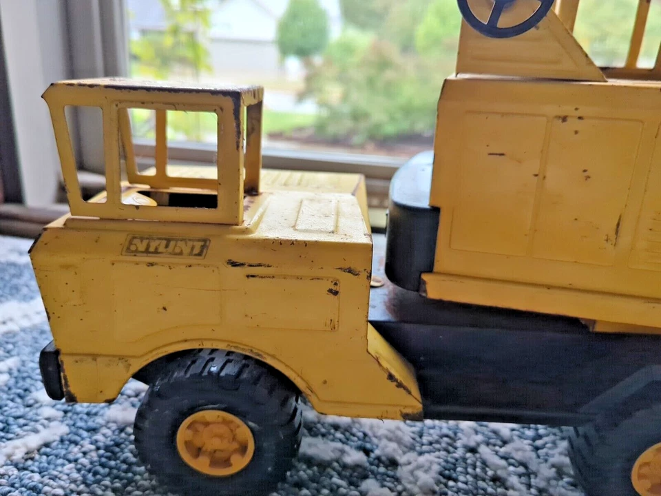 Grúa Nylint Michigan vintage años 70 con pala de cubo de almeja Foto 4 de 4