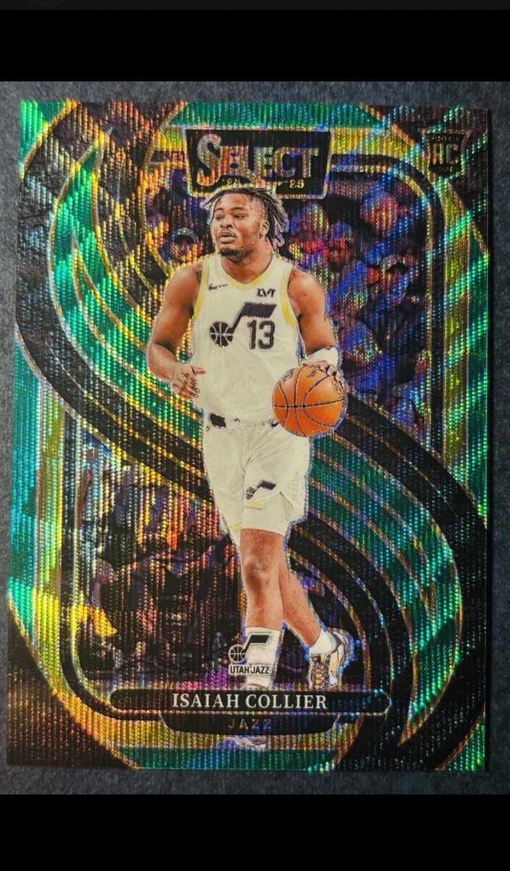 2024-25 Select Isaiah Collier Green Wave /50 RC #178 Utah Jazz