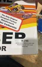 Weber Redline Carburetor Kit For Toyota 20R 22R, 32/36 DGEV Electric Choke K746