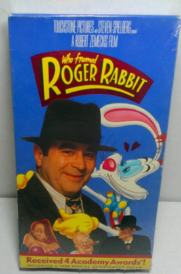 WHO FRAMED ROGER RABBIT VHS (BRAND NEW) Bob Haskins 1988 Touchstone Pictures.