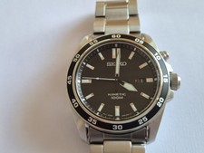 Seiko SKA785P1 Kinetic Herrenuhr 43mm 10ATM F...