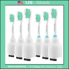 6 Pack Toothbrush Replacement Brush Heads for Philips Sonicare E Series HX7001