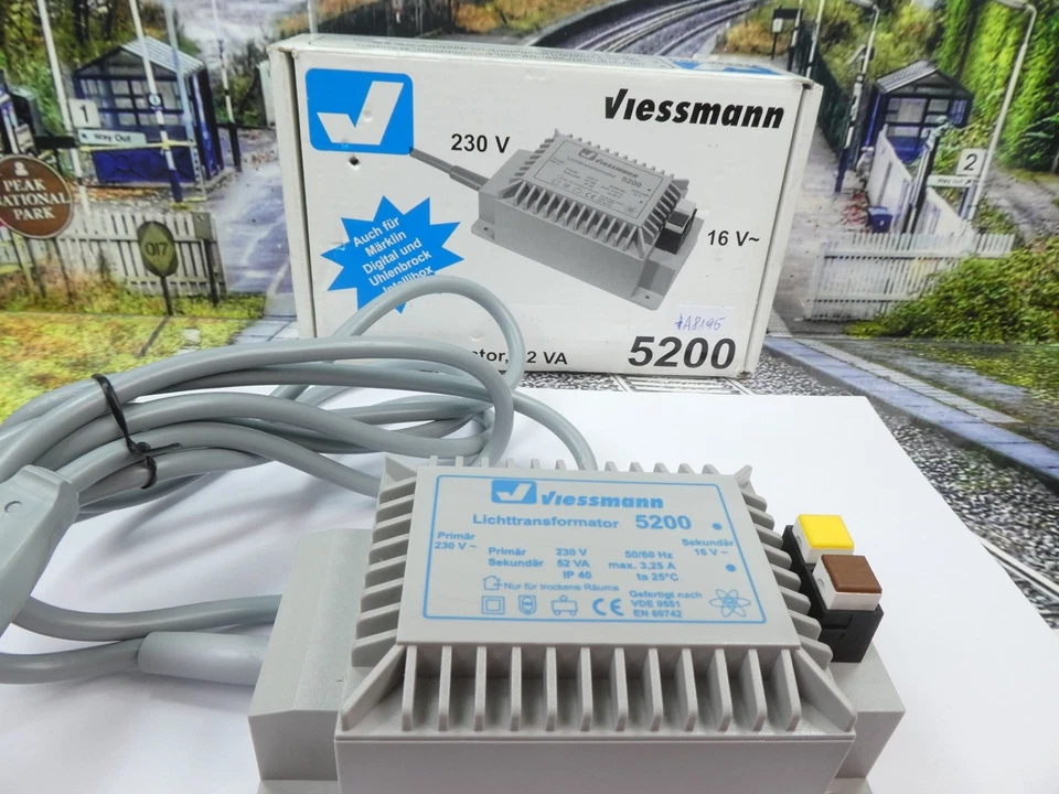 Viessmann 5200 - H0 - Lichttransformator - OVP - #A8195