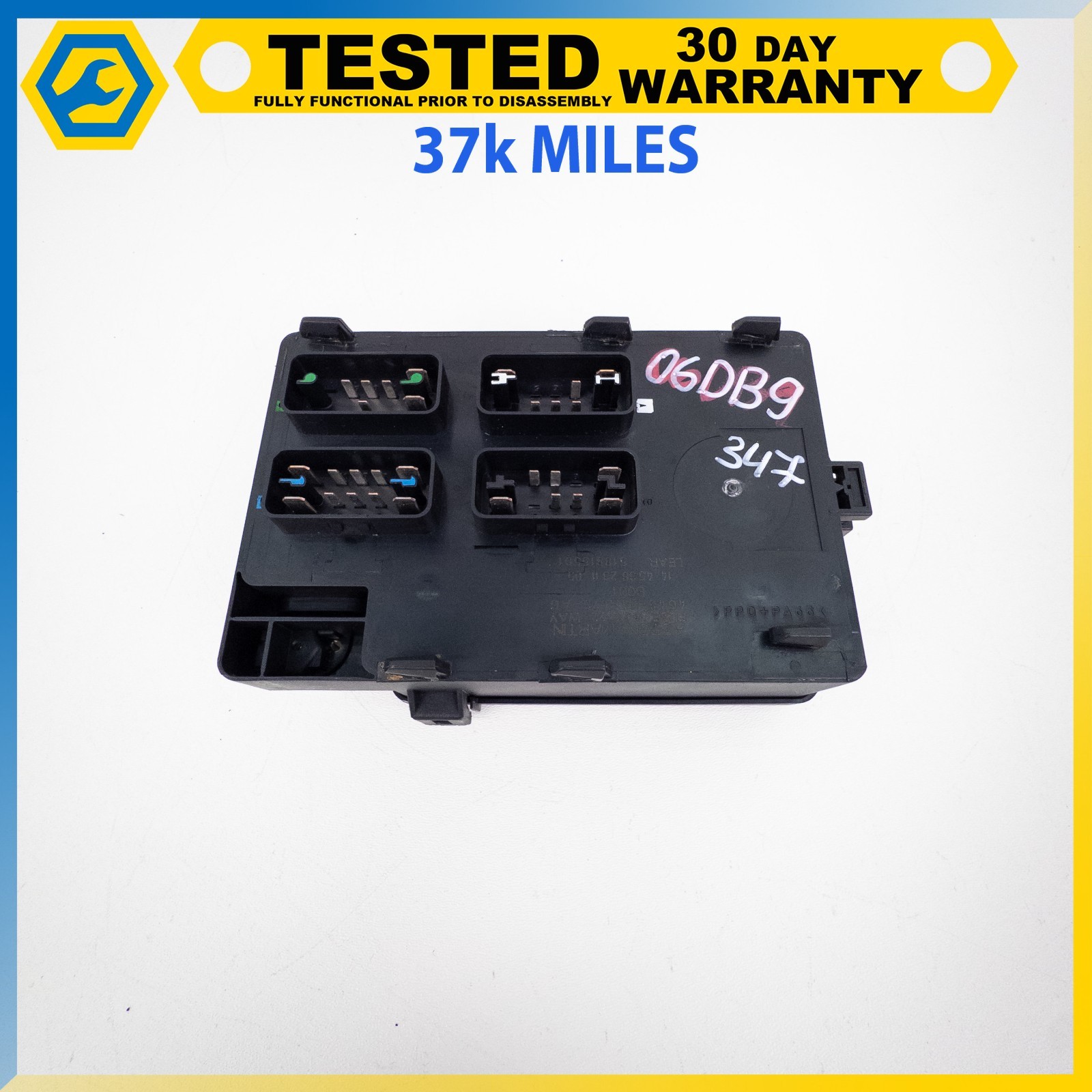 05-12 ASTON MARTIN DB9 DBS REAR TRUNK FUSE BOX RELAY JUNCTION OEM