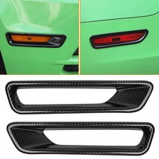 Front Wheel Eyebrow Light Cover Trim Ring For Ford Mustang 2009 2010 2011-2014