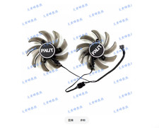 For PALIT P106 GTX1060 1070 1070ti 1080 Dual Graphics Card Fan with Casing