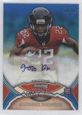 2011 Bowman Sterling Blue Refractor 59/99 Jacquizz Rodgers #BSA-JR Auto 0a3