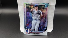 2025 Bowman Chrome #38 Corey Seager Mega Box Mojo Refractor Texas Rangers