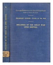 SMITH, JOSEPH RUSSELL (1874 Influence of the Great War Upon / by J. R