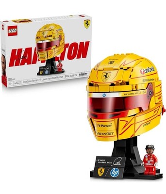 LEGO  Editions Formula 1 Scuderia Ferrari HP Lewis Hamilton Helmet 43022 New !