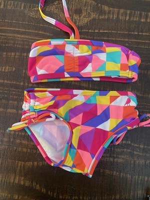 77 Kids By American Eagle Size 12-18 Months Geometric Colorful Bikini New NWT