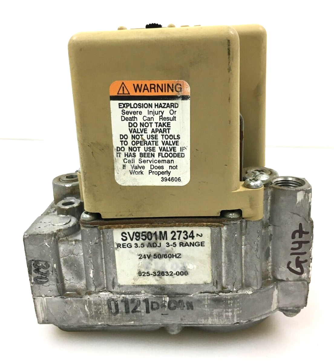 Honeywell SV9501M2734 SmartValve 025-32632-000 Nat. Gas 24V 50