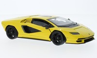 Welly Lamborghini Countach Lpi 800-4 Met.Yellow 1:24