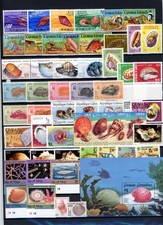 LOT "SHELLS" Stamps/Blocks MNH #JW994