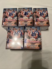 2025-2026 Bowman Chrome Basketball Blaster Boxes Sealed LOT OF 5 🔥🔥