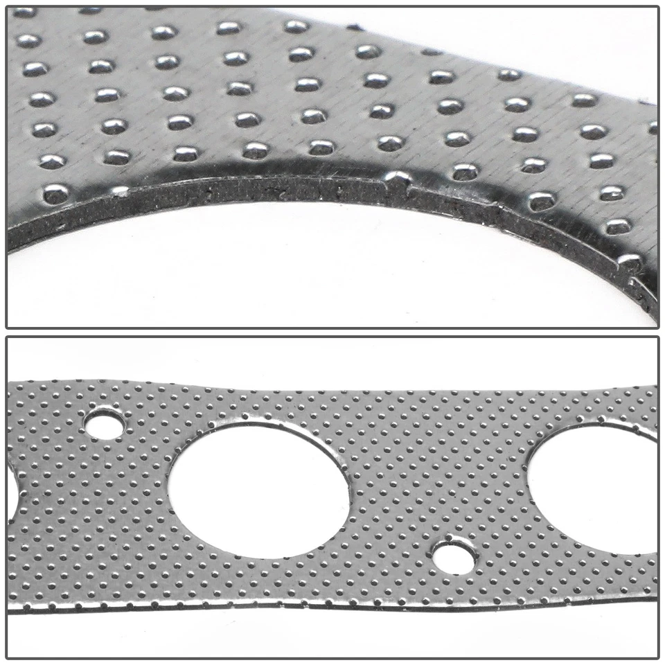 JUEGO DE JUNTAS DE CABEZAL COLECTOR DE ESCAPE DE ALUMINIO PARA TOYOTA MR2 SPYDER 00-05 CON PERNOS Foto 4 de 4