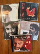 Andrea Bocelli CD Collection 5 Disc Opera Italian Music