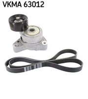 SKF Keilrippenriemensatz Vkma 63012 FüR Honda
