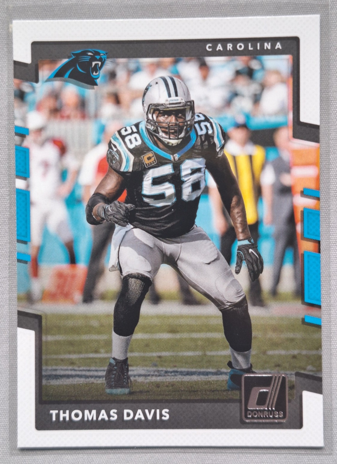 2017 Donruss Aqueous Test #137 Thomas Davis - FB