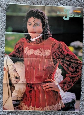 Michael Jackson Poster Billie Jean Thriller + Batman Michael Keaton Popcorn 
