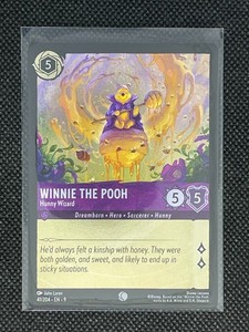 Winnie the Pooh - Hunny Wizard 41/204 Disney Lorcana Fabled COMMON FOIL