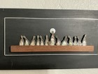 LOS CASTILLO Taxco Mexico LAST SUPPER Sterling Silver Abalone Wall Sculpture MCM — photo 6