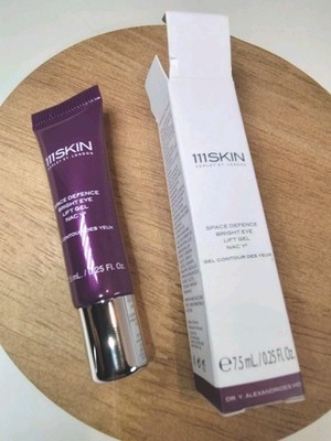 111Skin Space Defence Bright Eye Lift Gel NAC Y2 7.5 mL/0.25 Oz NIB Travel