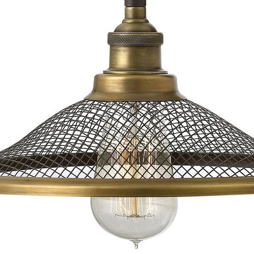 Hinkley Lighting 4360 Rigby 1 Light 8.5" Tall  Wall Sconce - Aged Zinc - Picture 2 of 8