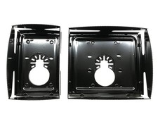 QBit SQ1000-S + SQ1000-D Saw Blade cut-in 1 & 2 gang Retrofit wall black 