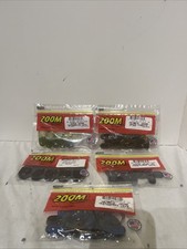 (5) Zoom Super Chunk Jr Swimmin Big Salty Chunk Assortment Of Colors Sizes 5 Lot
