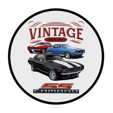 Car Classics Vintage Ss Camaro - 4 Vinyl Decal Sticker Handcrafted Car Truck