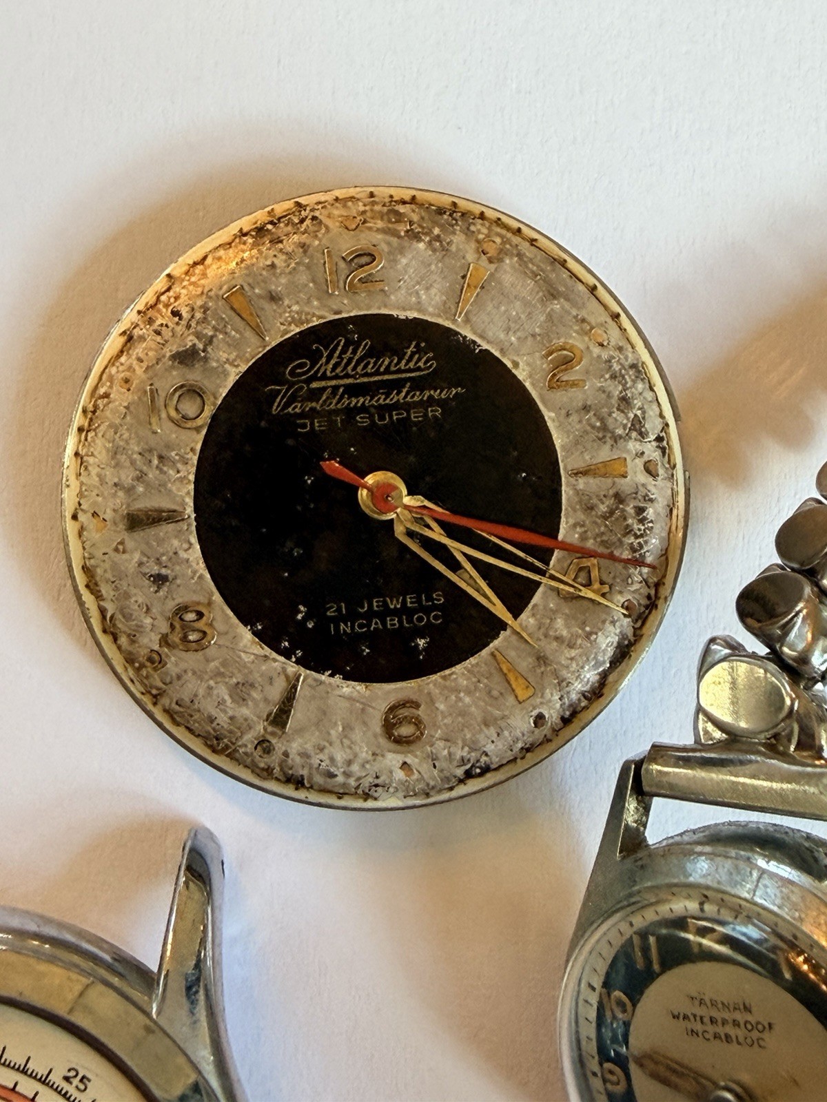 Vintage Mechanical Watch Lot 3 - Atlantic,Josmar,Swiss - Parts Repair Resale