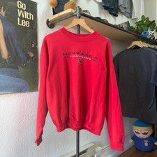 Vintage 90s Nebraska Huskers Embroidered Crewneck
