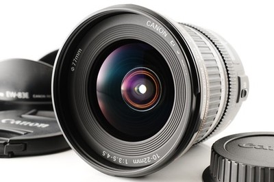 [MINT w/Hood] Canon EF-S 10-22mm F3.5-4.5 USM AF ZOOM Lens From JAPAN