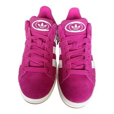 adidas Campus Pink/White Suede Low Top Lace-U...