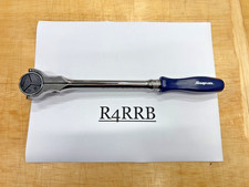 Snap-on Tools Classic Blue 38 Drive Hard Grip Round Swivel Ratchet Fhnfd100db