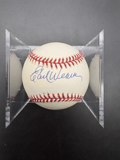 Earl Weaver Signed American League Baseball - JSA CI09787