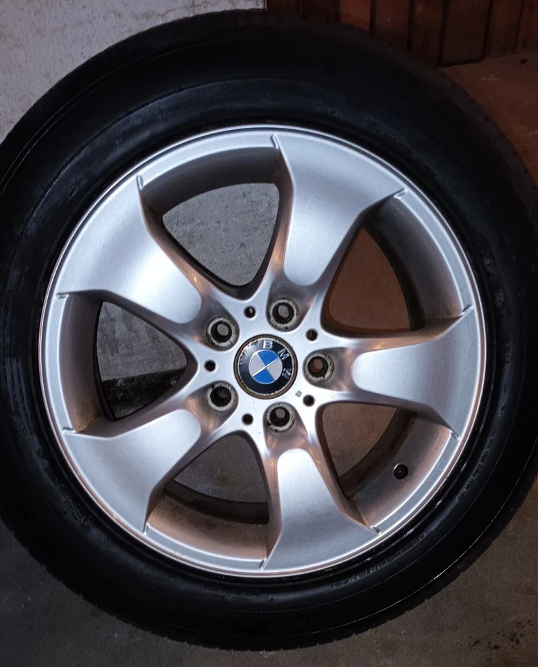 Reifen und Felgen gebraucht: BMW X3 e83,  235/55 R17 99V auf VB - Bild 2 von 4