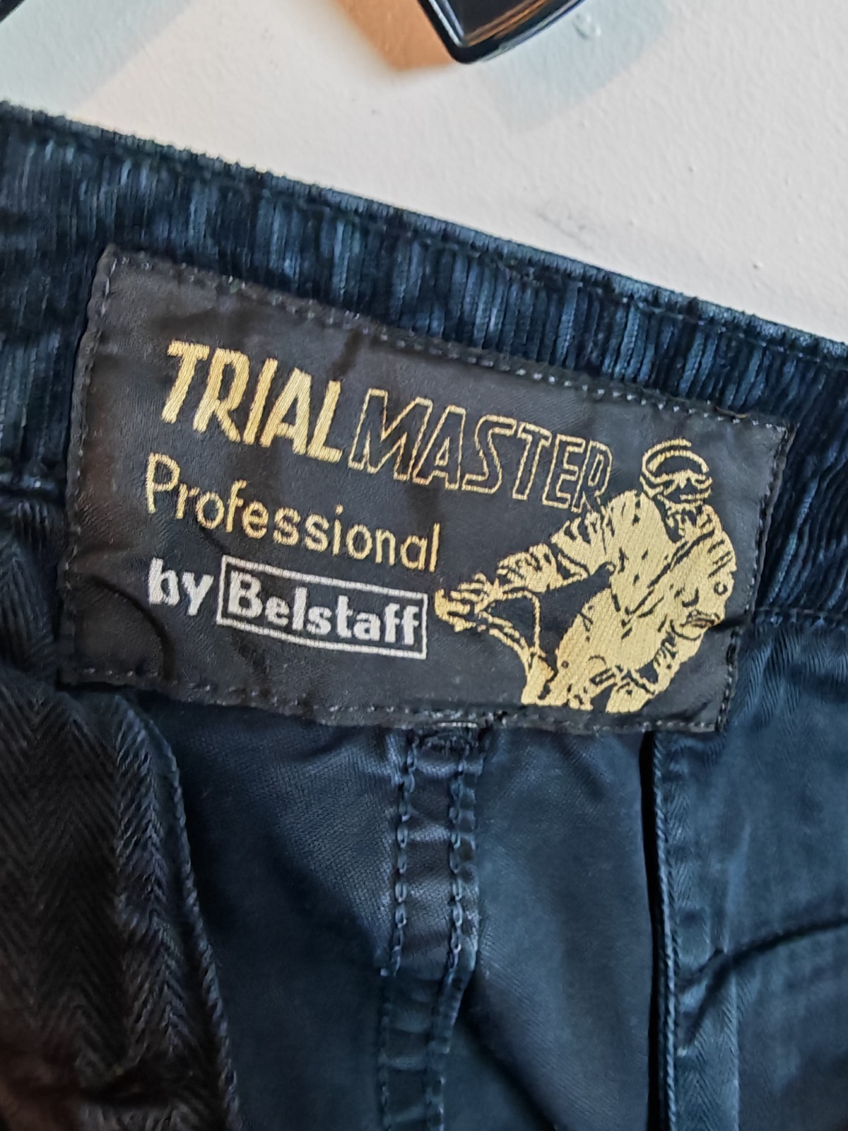 Belstaff Trialmaster Professional Men's Cotton Cargo Trousers Dark Navy Size 30 image 3