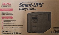 APC SMT1000 Smart-UPS 120 VAC 1000/1500va NEW OPEN BOX, NEW BATTERIES, TESTED.
