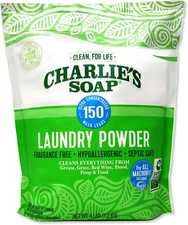 Charlie’S Soap Laundry Powder New (150 Loads, 1 Pack) Fragrance Free Hypoallerge