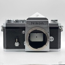   Excellent Exterior  Nikon F EyeRevell Silver Apollo Type Late el Nikon Film SLR