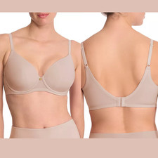 NWD 69 Natori  30G US  Cloud Comfort Back Smoothing T Shirt Bra Mocha U1819