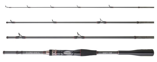 Hearty Rise Dark Soul Travel Casting 77XH 2,3M 20-80G By TACKLE-DELAS !!!-image