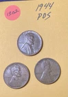 1944 PDS Lincoln Wheat Cent #1302