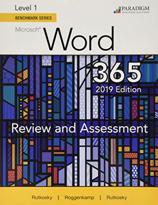 Benchmark Series: Microsoft Word 2019 Level 1: Review a -  NEW Denise Seguin,  2
